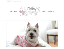 Tablet Screenshot of daisysdoggieduds.com